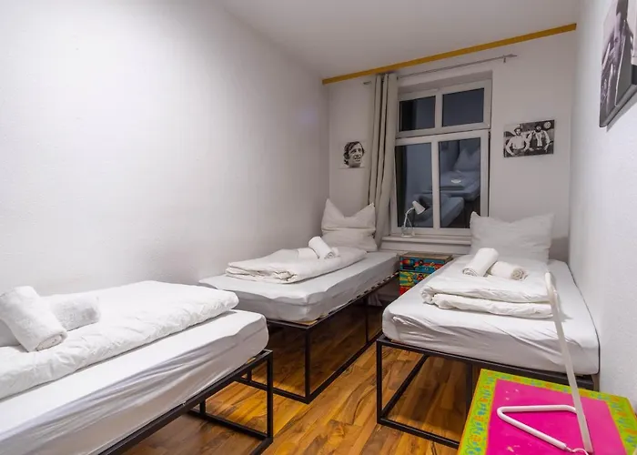 Appartamento Balkon, Waschmaschine, Tv, Einzelbetten, Nahe Voelkerschlachtsdenkmal *